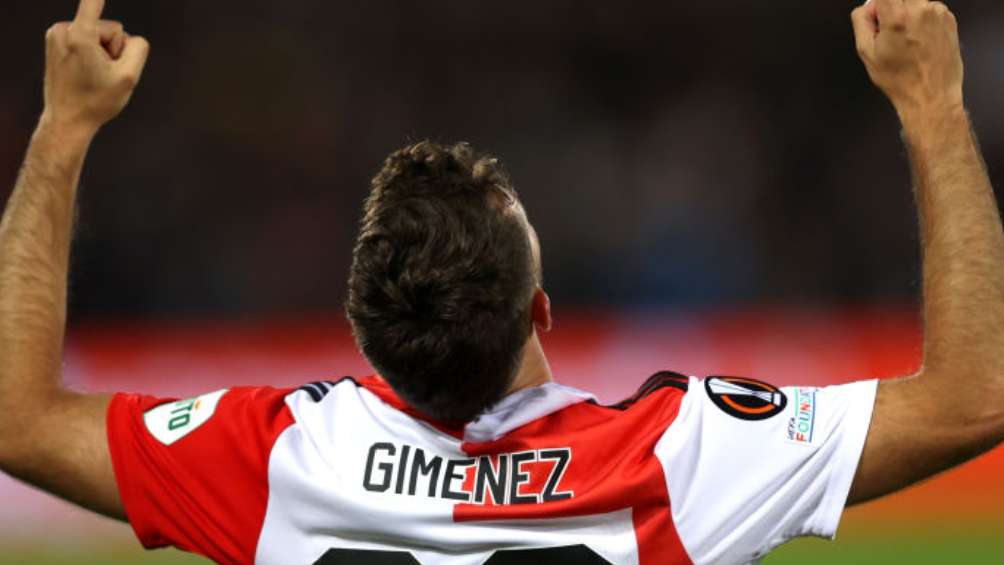 Santiago Giménez el goleador del Feyenoord