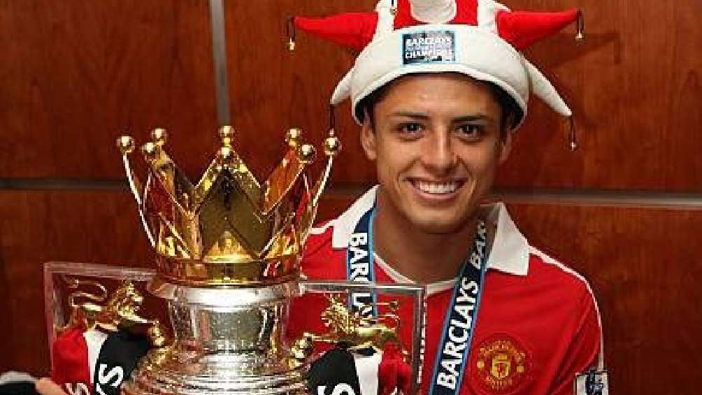 Chicharito campeón de Inglaterra