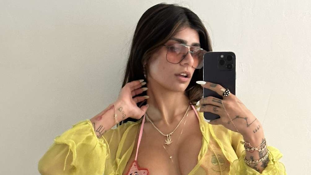 TWITTER @miakhalifa Mia Khalifa dejó el cine para adultos