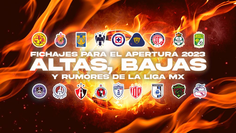 Fútbol Estufa 2023 de la Liga MX: mira las bajas, altas y rumores