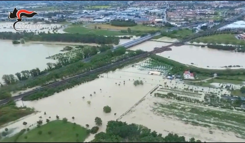 Inundaciones en Emilia Romagna