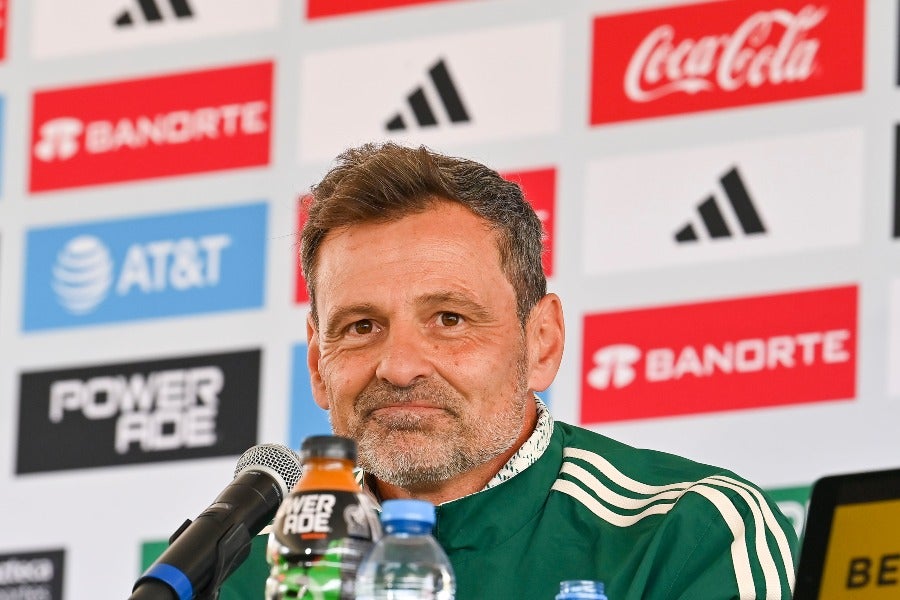 Diego Cocca en su presentación con la Selección Mexicana