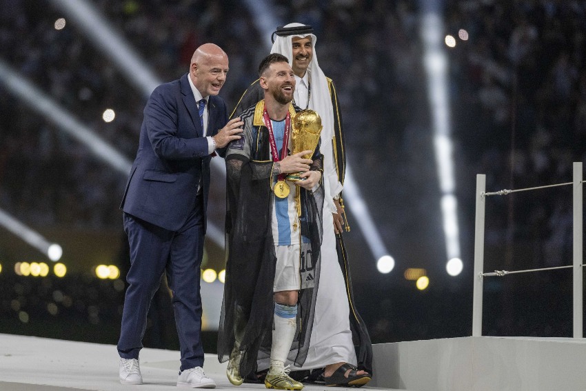Messi, World Champion In Qatar 2022