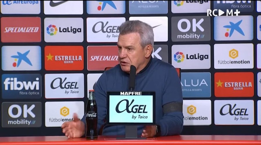 Javier Aguirre At A Press Conference