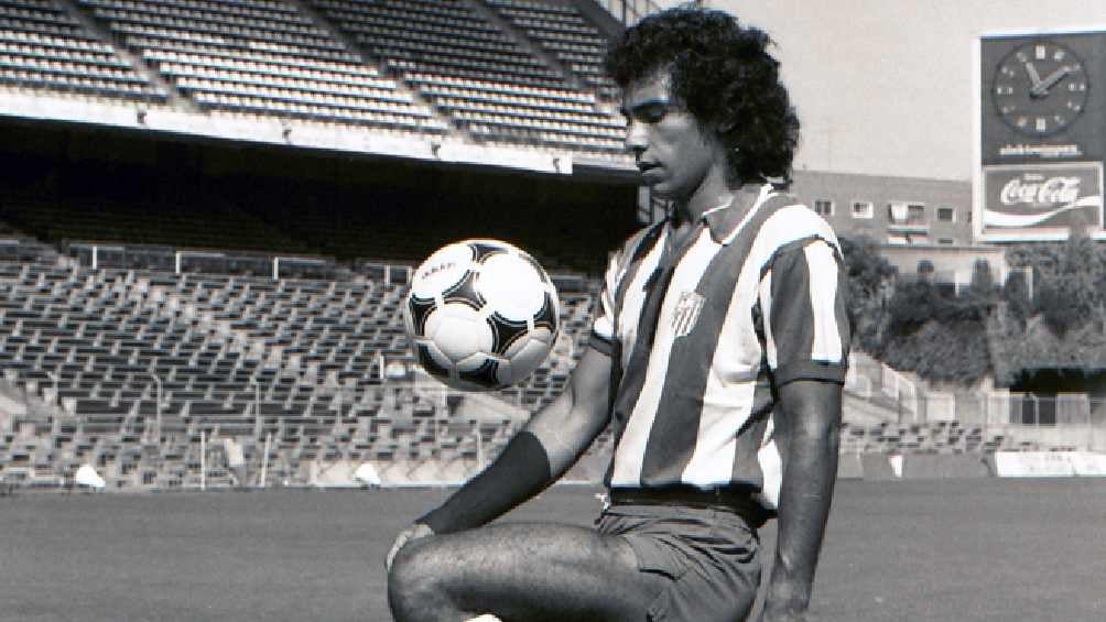 Hugo Sánchez con el Atlético de Madrid | Atleti
