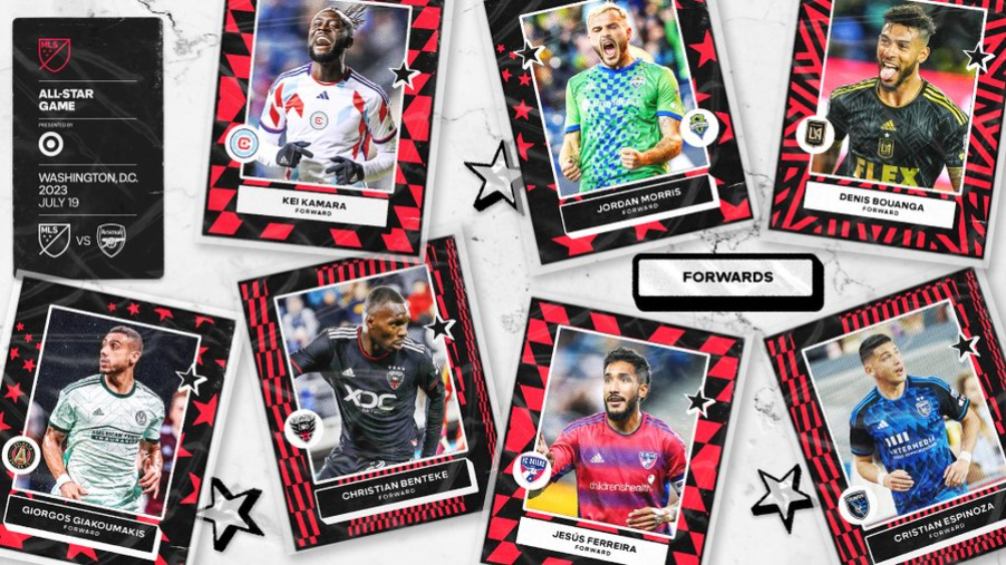 La MLS dio a sus nominadas con cards