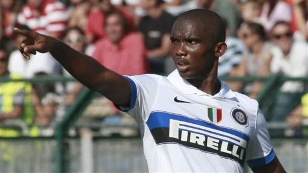 El delantero camerunés con el Inter de Milan