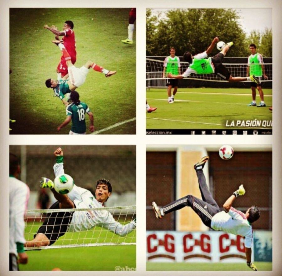 La chilena de Raúl le dio la victoria a México ante Panamá