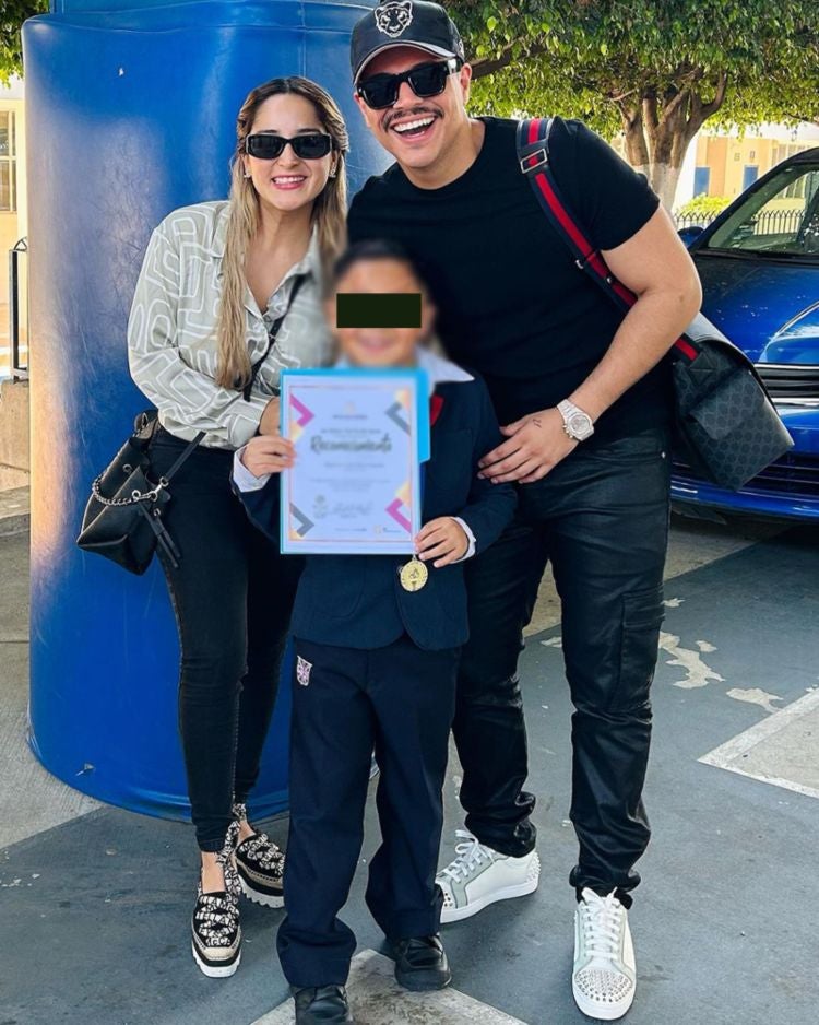 La foto que Eduin subió a sus redes y desató polémica.