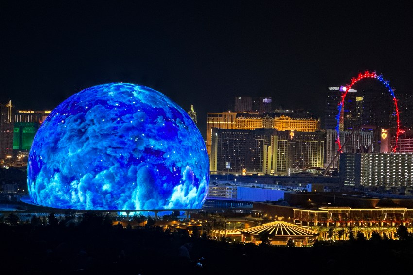 MSG Sphere maravilla al mundo desde Las Vegas