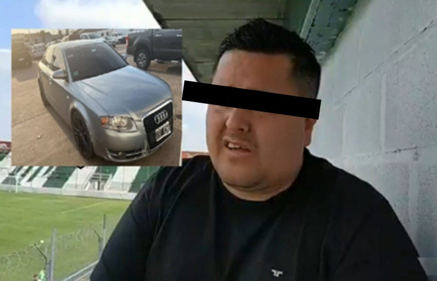 MEDIO DEL SUR Esteban Ariel Quiñones, detenido por escándalos con nacotráfico