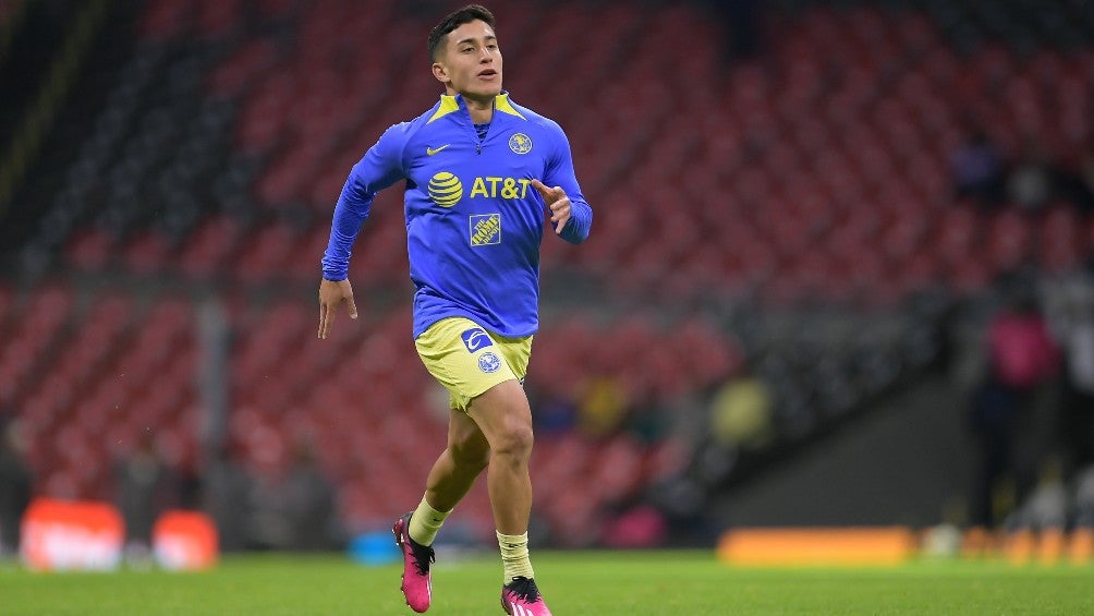 MEXSPORT Alejandro Zendejas calentando con América