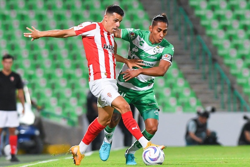 Santos contra sporting gijón