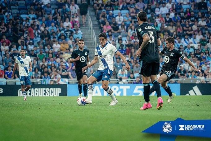 Puebla contra el Minnesota en la Leagues Cup