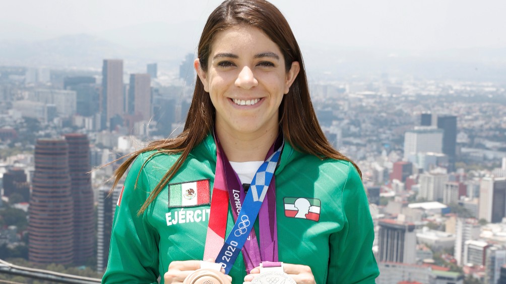 Alejandra Orozco ya sabe lo que es ser medallista olímpico 