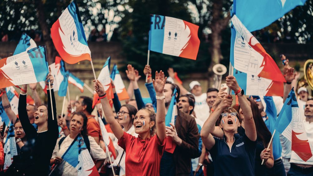 El pueblo francés se prepara para la justa Olímpica de 2024