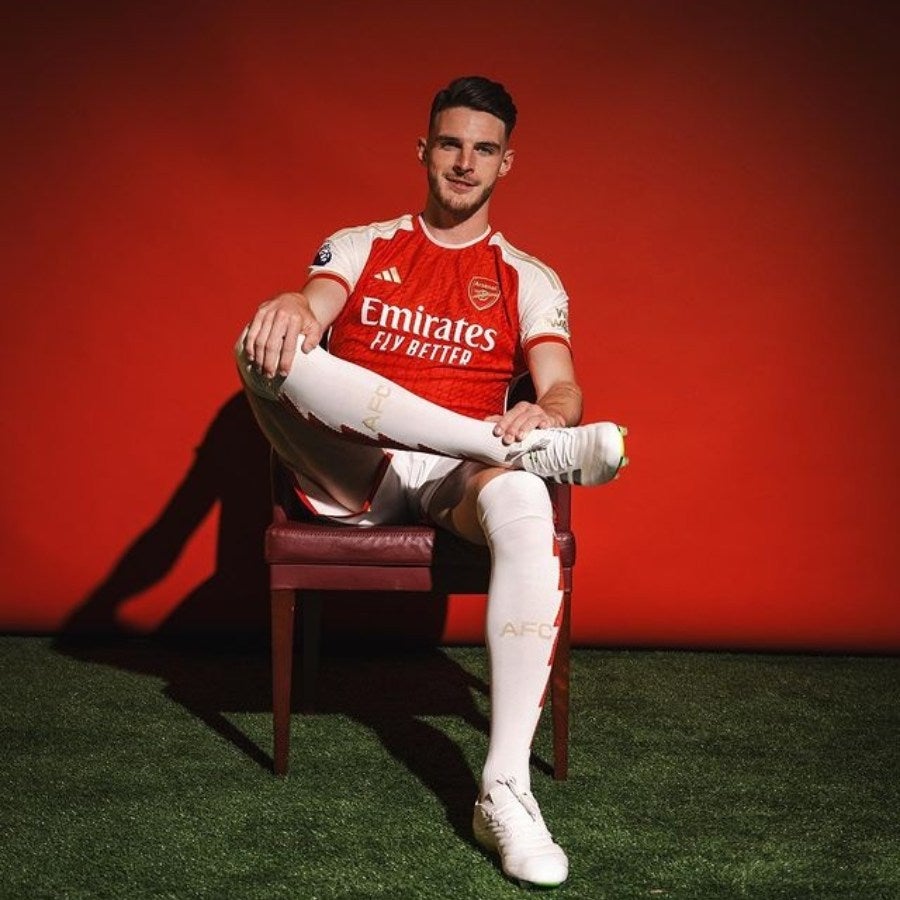 INSTAGRAM: @declanrice Declan Rice fue el fichaje más caro del Arsenal