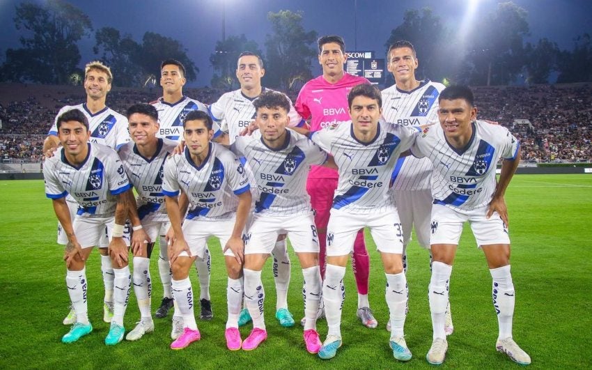 Equipo de Rayados en Leagues Cup