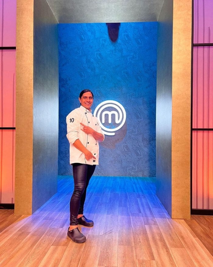 Palencia en el programa de MasterChef Celebrity 