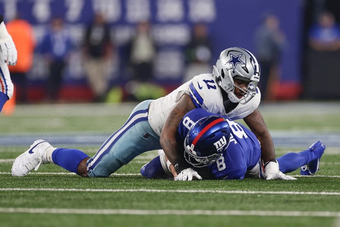 Cowboys apalea a los Giants en la semana uno de la NFL