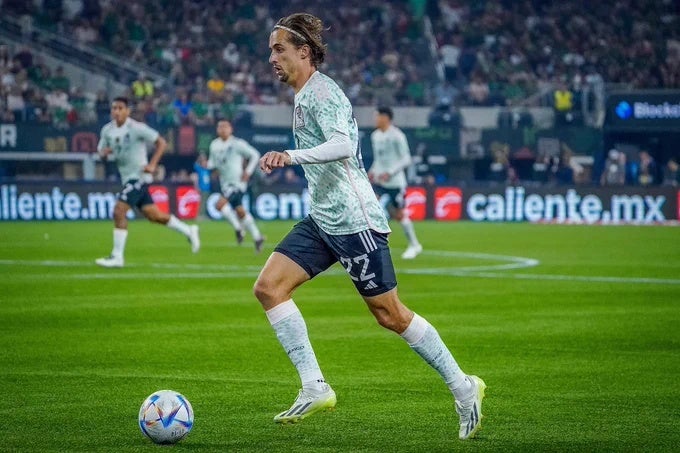 Twitter @JordiCortizo Jordi Cortizo debutó con la Selección Mexicana