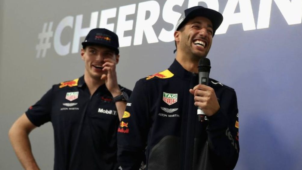 Ricciardo y Verstappen, pareja de Red Bull en 2018