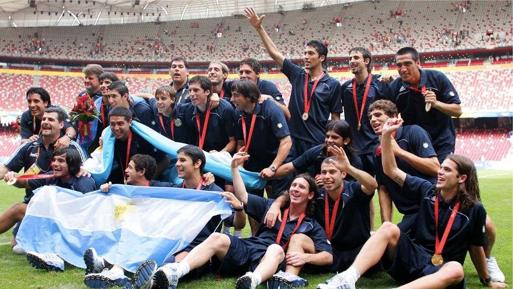 La Selección Argentina en 2008