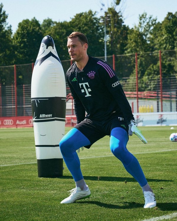 Manuel Neuer regresó a los entrenamientos 