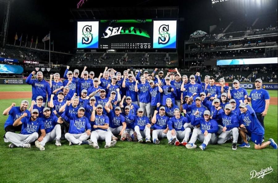 INSTAGRAM: @dodgers Dodgers volvió a coronarse en el Oeste de la LN