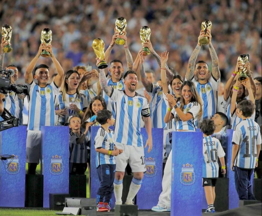 Argentina se coronó en Qatar 2022, Mundial más reciente