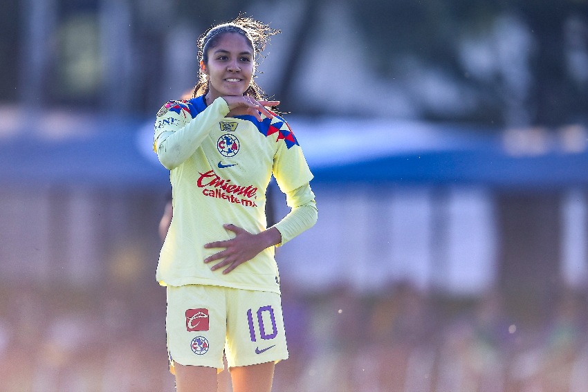 Alison González, dentro del Top 10 de goleadoras de la Liga MX Femenil