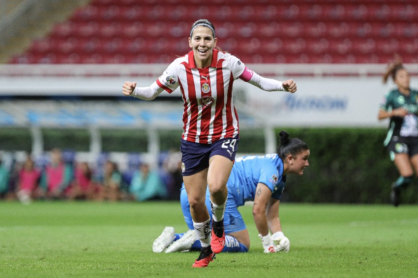 Alicia Cervantes, dentro del Top 10 de goleadoras de la Liga MX Femenil