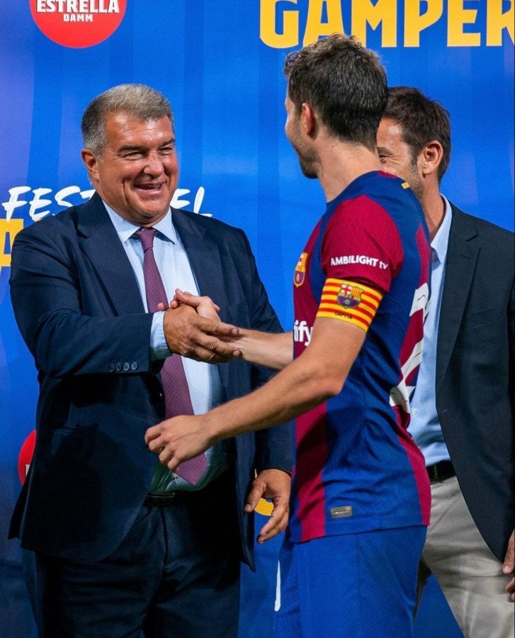INSTAGRAM: @jlaportaoficial Joan Laporta, presidente del Barcelona
