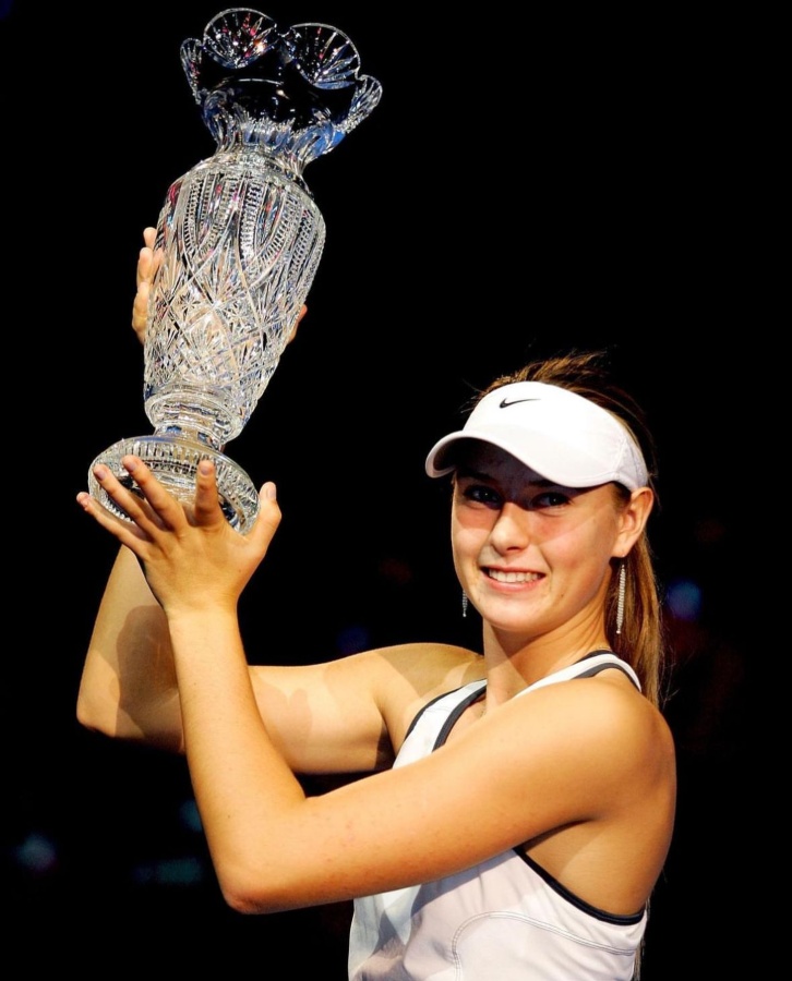 María Sharapova en 2004