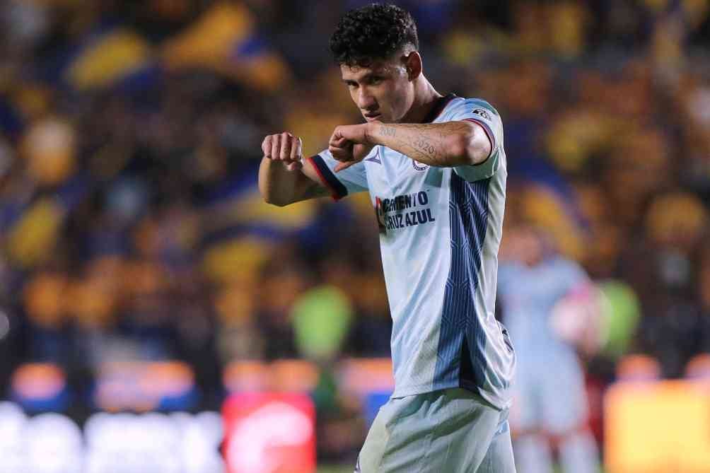 Antuna celebró así su gol en el 'Volcán'