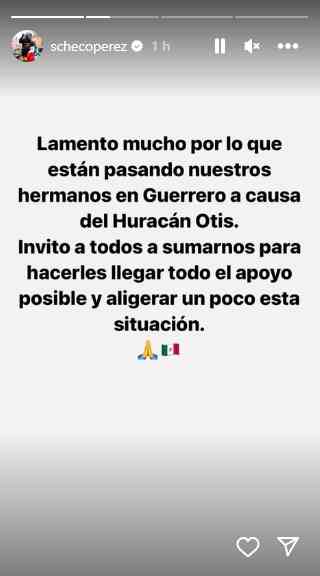 Así fue el mensaje de Checo Pérez en Instagram