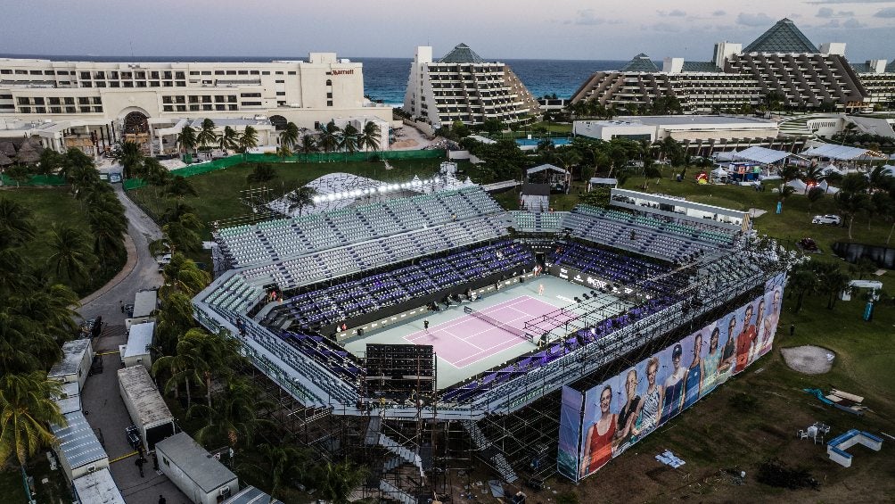 Paradisus Arena will open its doors for the first matches of the WTA Finals in Cancun