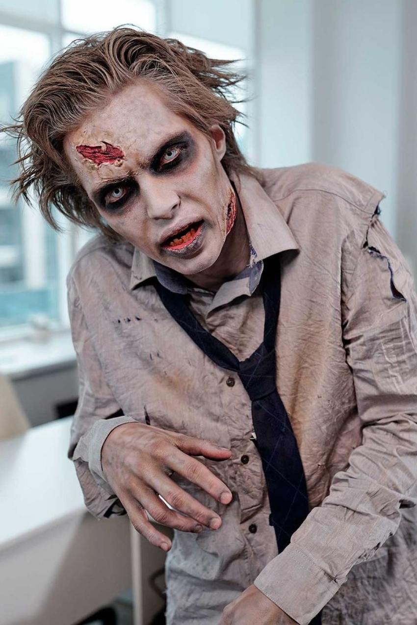 Zombie es un maquillaje representativo 