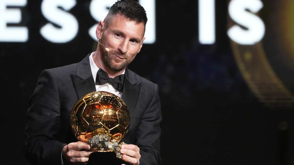 The Argentine star won his eighth Ballon d'Or. 