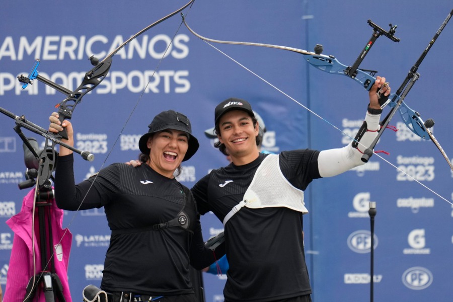 Matías Grande y Alejandra Valencia