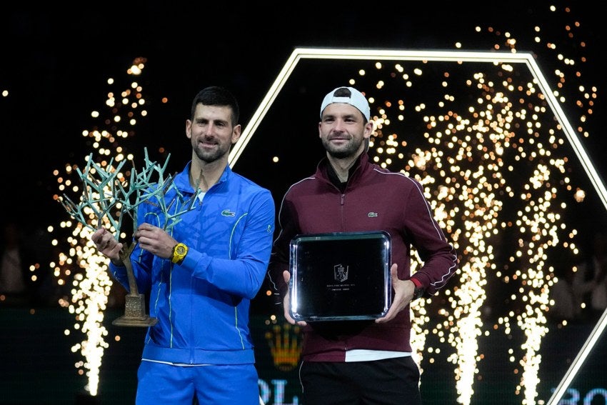 Ambos finalistas en el Masters 1000 de París 