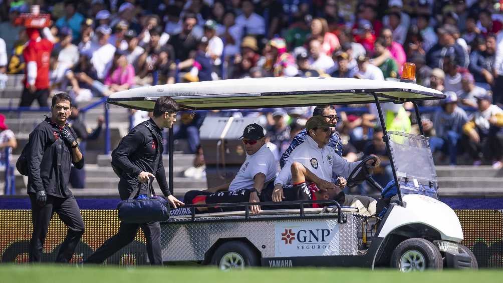 Manotas fue retirado en el carrito