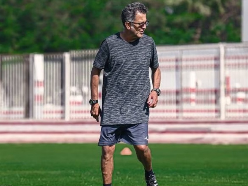 Osorio en entrenamiento 
