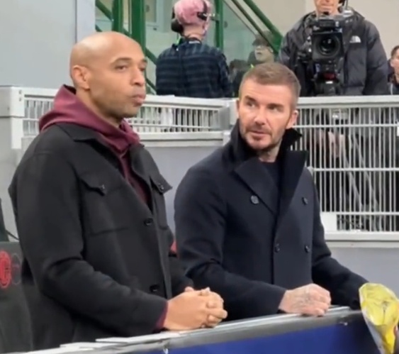 David Beckham se molesta con Henry por sus papitas 
