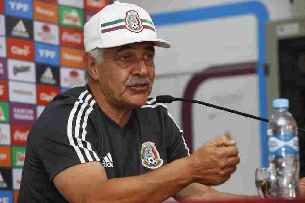 'Tuca' durante su interinato con la Selección Mexicana