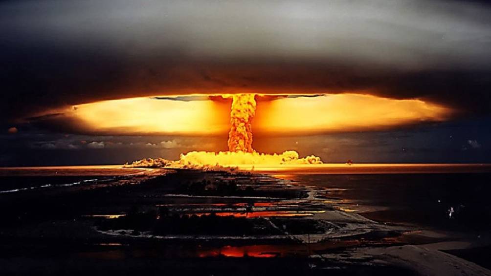 Las armas nucleares destacan por su alto grado de destrucción.