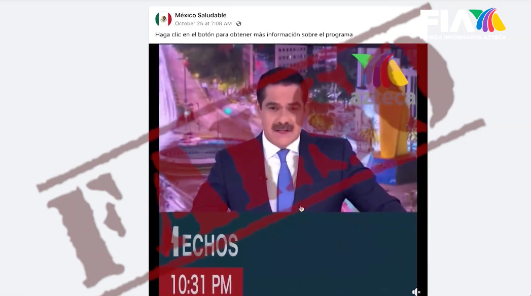 TV Azteca afirma que no hay legislación para deneter los fraudes por la Inteligencia Artificial.