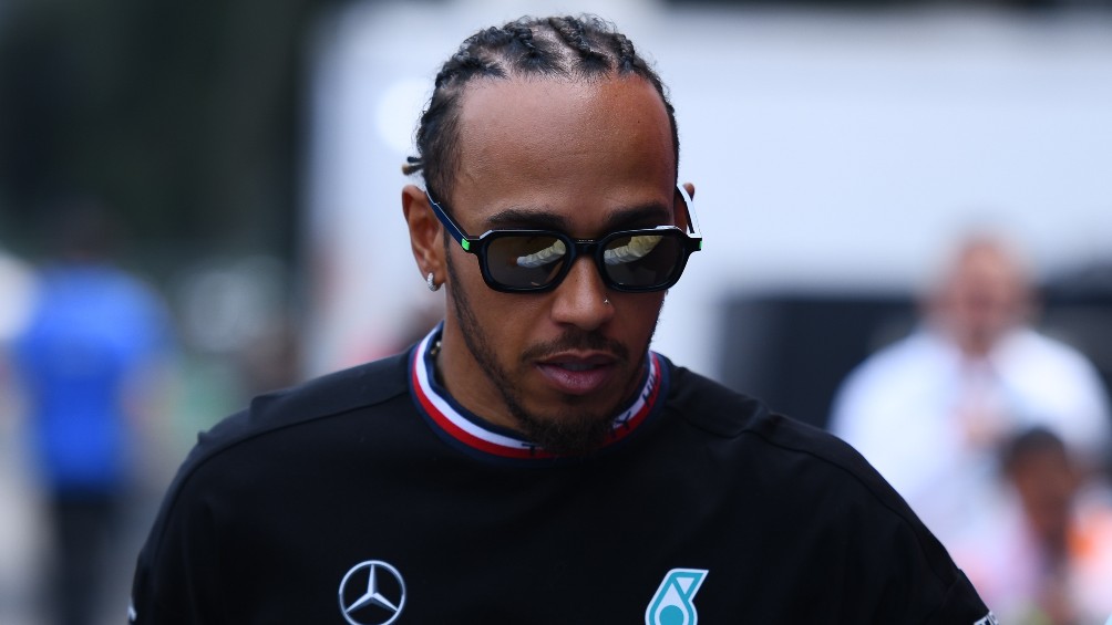 Lewis Hamilton previo a una carrera con Mercedes 
