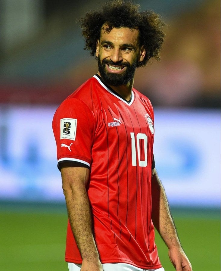 Estrela De Futebol Egípcia Mohamed Salah Imagem Editorial - Imagem de  africano, desafio: 138192945