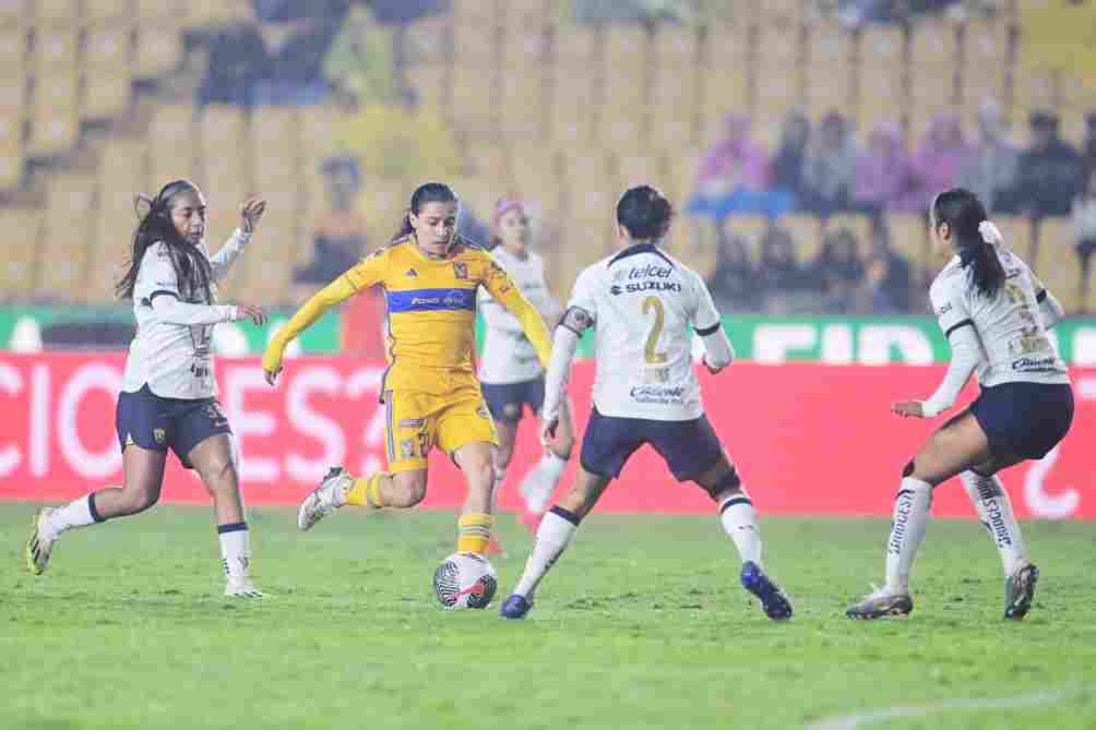 Pumas enfrentó a Tigres en cuartos de final 